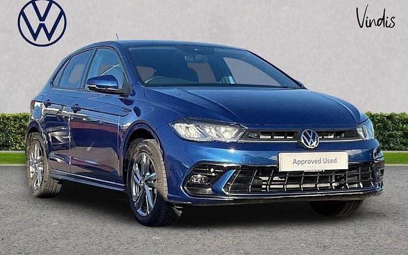 Blue Used 2025 VW Polo R-line Hatchback | £21,548 (Fair price) - Image 1/4