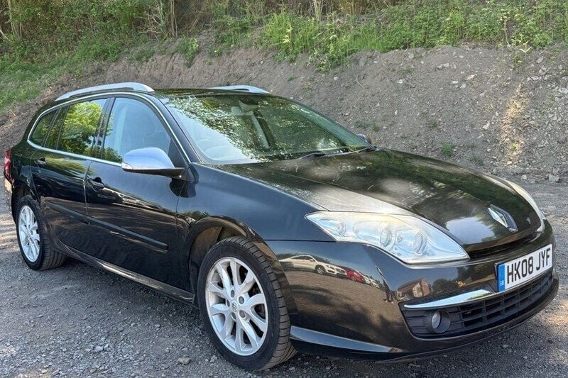 Black Used 2008 Renault Laguna III Dynamique Estate | £2,500 (Fair price) - Image 1/1