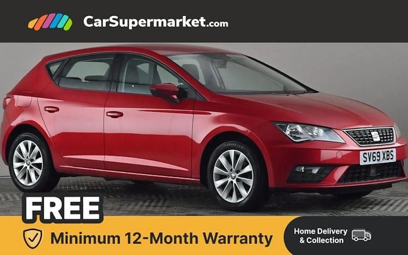 Used Seat Leon SE 116 HP (85 kW) 2019 Red Hatchback