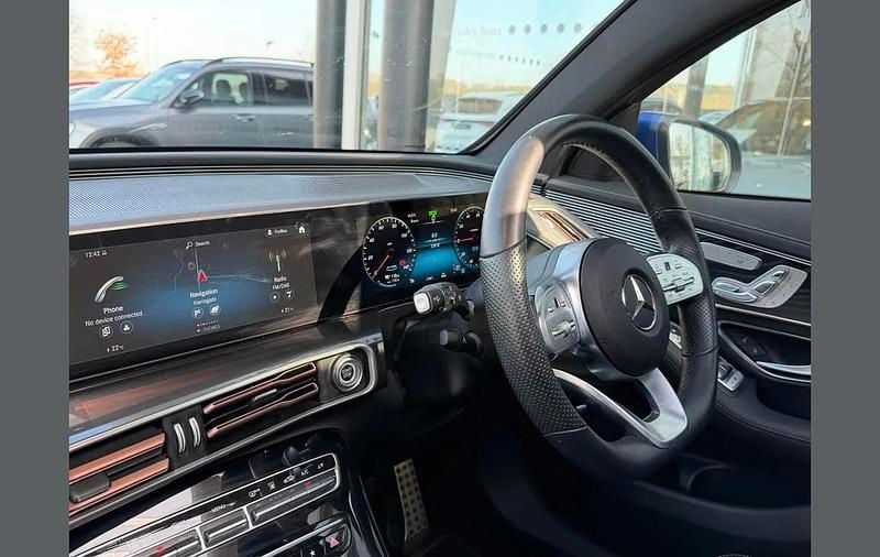 Used Mercedes EQC400 AMG Line Premium Plus 300 kW (408 HP) 2023 Blue SUV