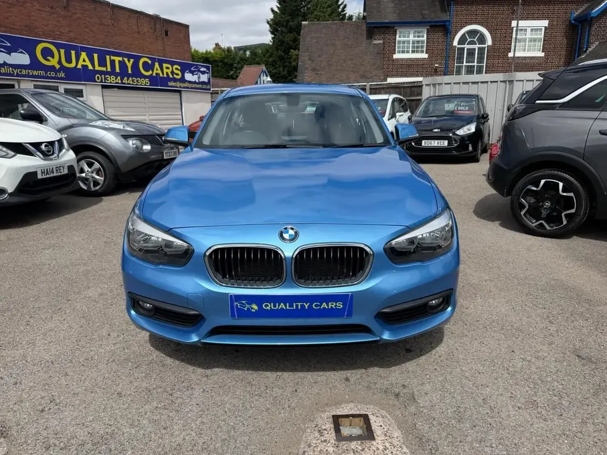Used BMW 118 Impressive 2018 Blue Hatchback