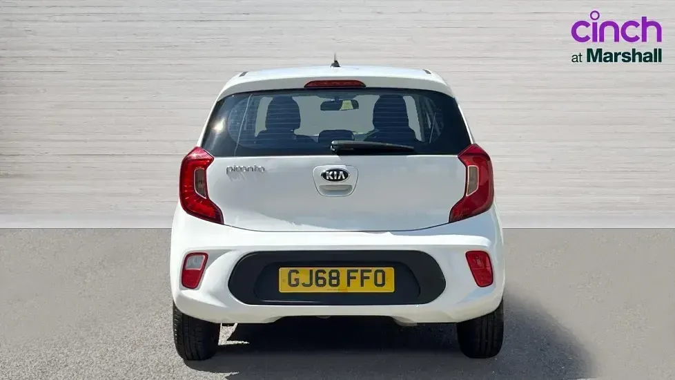 Used Kia Picanto 66 HP (48 kW) 2018 White Hatchback