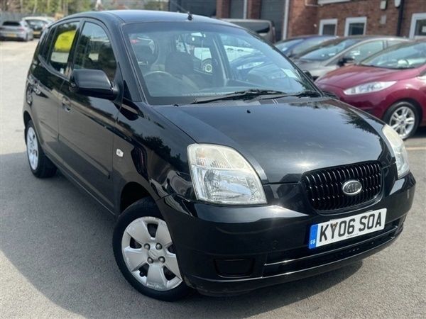 Black Used 2006 Kia Picanto LX Hatchback | £1,995 (Good price) - Image 1/1