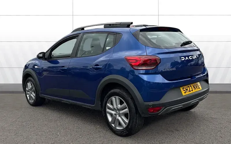 Used Dacia Sandero Expression 91 HP (66 kW) 2023 Blue Hatchback