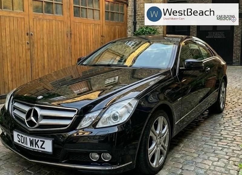 Used Mercedes E220 SE 2011 Black Coupe