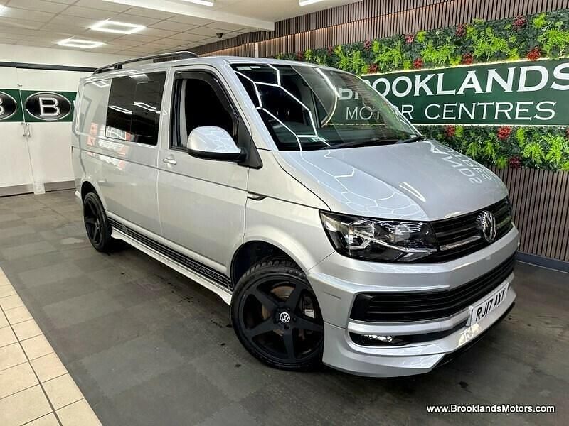 Begagnad VW Transporter Highline 2017 Silver Van
