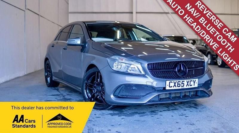 Grey Used 2015 Mercedes A180 AMG line Hatchback | £9,100 (A bit pricey) - Image 1/4