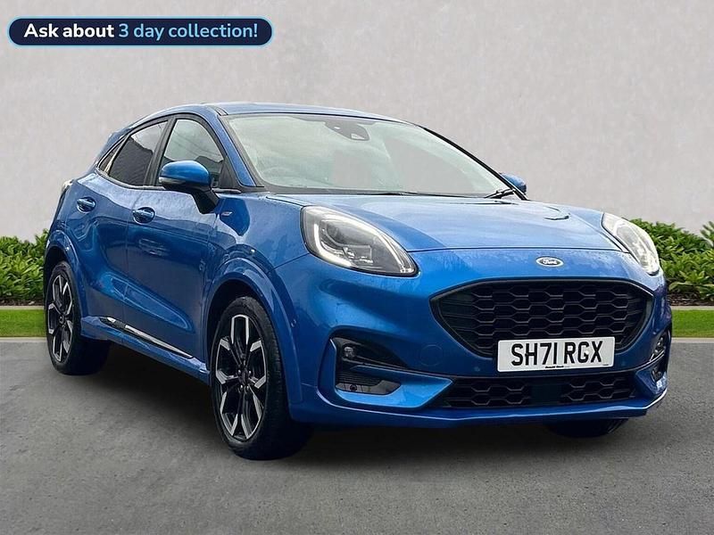 Used Ford Puma ST-Line X 125 HP (91 kW) 2021 Blue SUV
