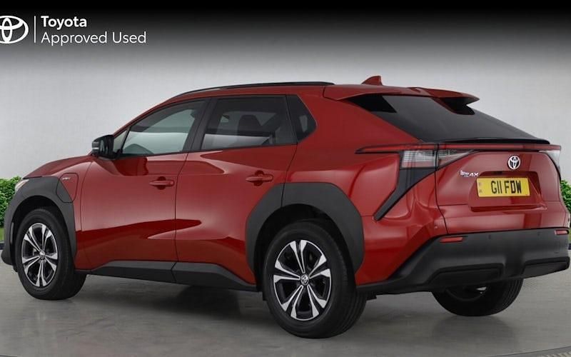 Used Toyota bZ4X 150 kW (204 HP) 2023 Scarlet flare SUV