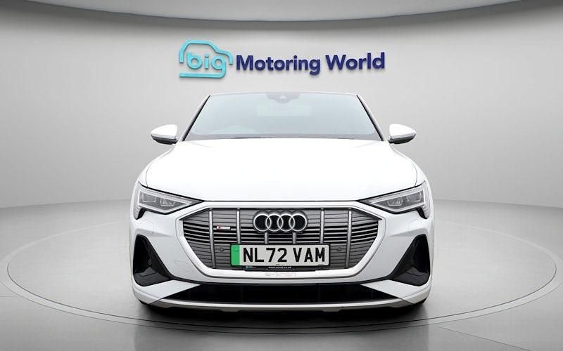 Used Audi e-tron Sportback S-Line 300 kW (408 HP) 2022 White SUV