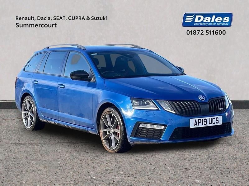 Blue Used 2019 Skoda Octavia vRS Estate | £15,000 (Fair price) - Image 1/1
