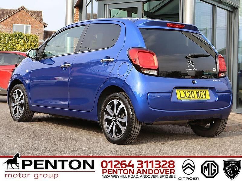Usado Citroën C1 Flair 2020 Azul Citadino