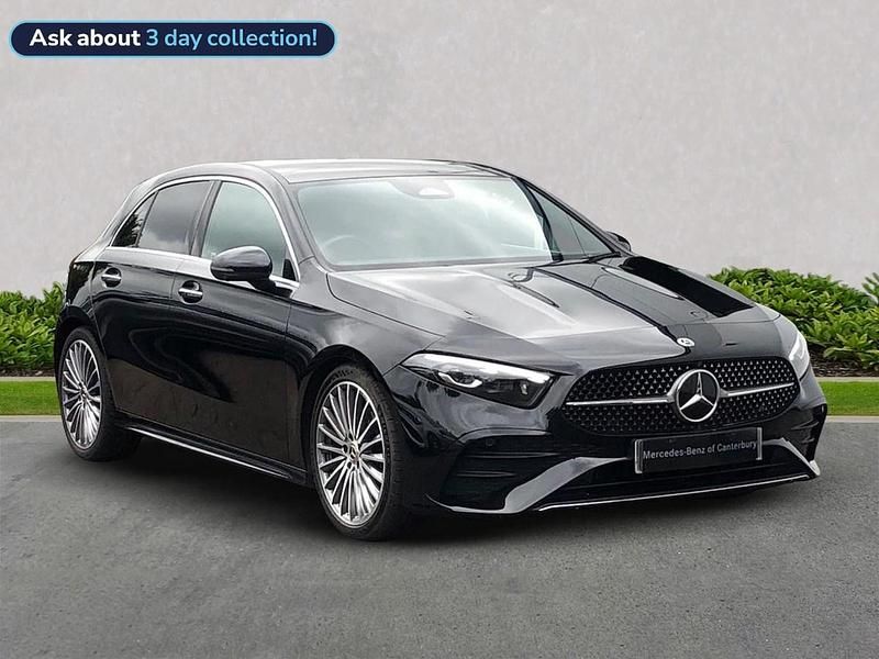 Black Used 2024 Mercedes A180 AMG Line Premium Plus Hatchback | £26,999 - Image 1/4