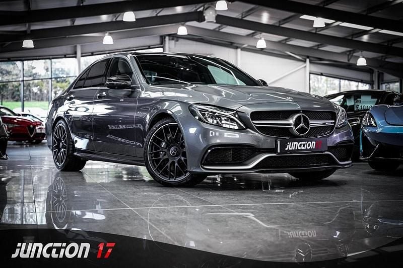Grey Used 2017 Mercedes C63 AMG Premium Sedan | £26,475 (Fair price) - Image 1/3