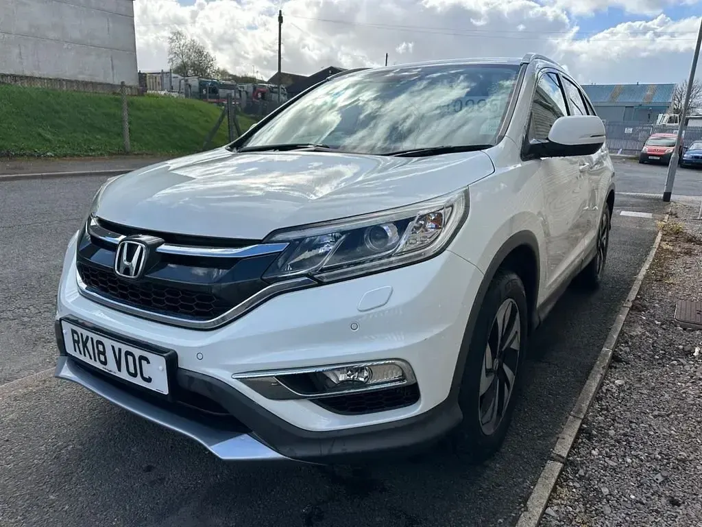 Używany Honda CR-V SR 160 KM (117 kW) 2018 Biały SUV