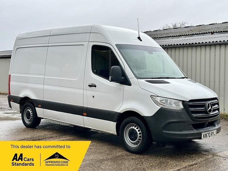 White Used 2021 Mercedes Sprinter Progressive Van | £16,995 (Fair price) - Image 1/4
