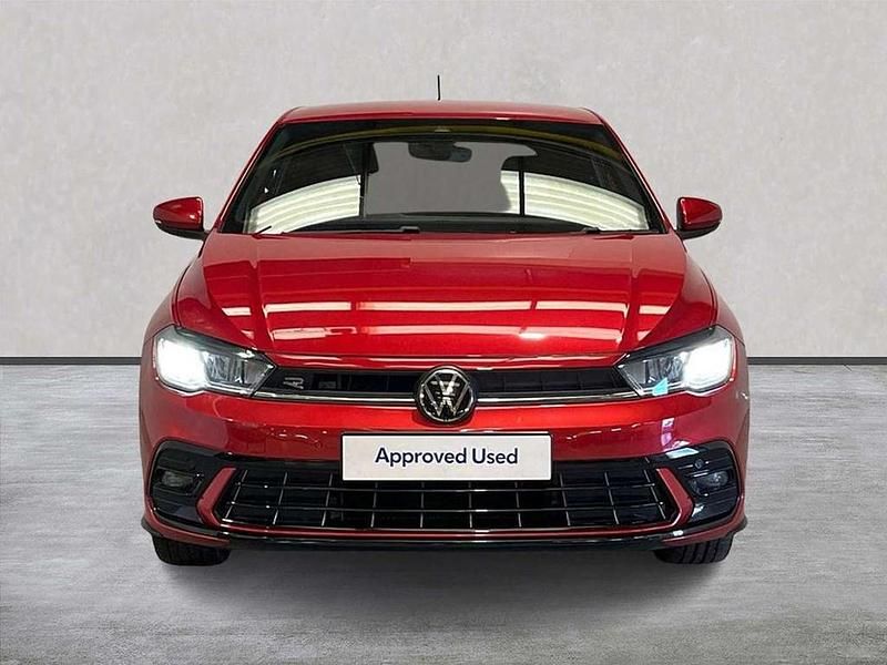 Used VW Polo R-line 95 HP (69 kW) 2022 Red Hatchback