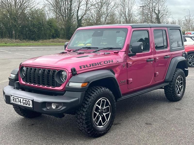 Used Jeep Wrangler Rubicon 272 HP (200 kW) 2024 Pink SUV