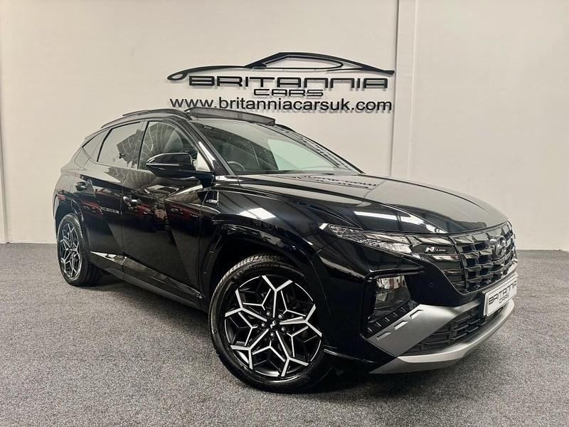 Black Used 2022 Hyundai Tucson N Line SUV | £23,880 (Fair price) - Image 1/4