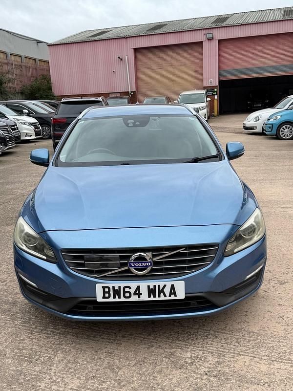 Used Volvo V60 150 HP (110 kW) 2014 Blue Estate