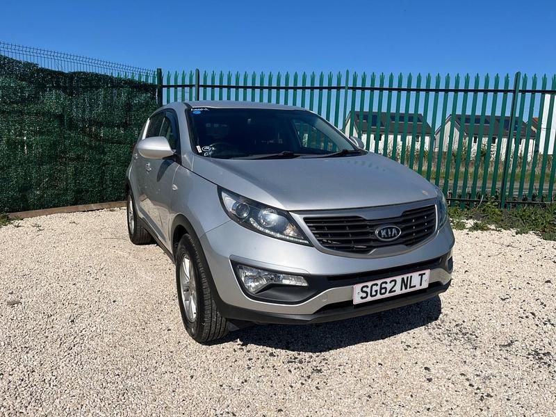 Begagnad Kia Sportage 2012 Silver SUV