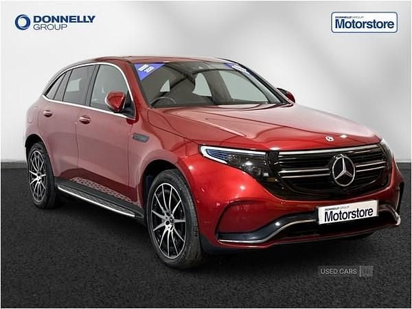 Red Used 2020 Mercedes EQC400 AMG line SUV | £24,995 (Fair price) - Image 1/4