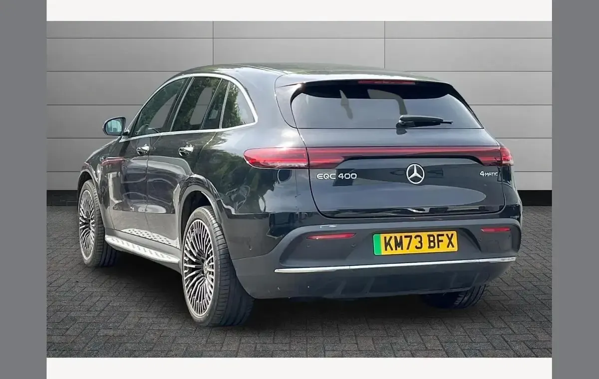 Used Mercedes EQC400 AMG Line Premium 300 kW (408 HP) 2023 Black SUV