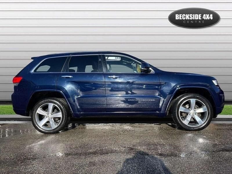 Used Jeep Grand Cherokee Overland 247 HP (181 kW) 2016 Blue SUV