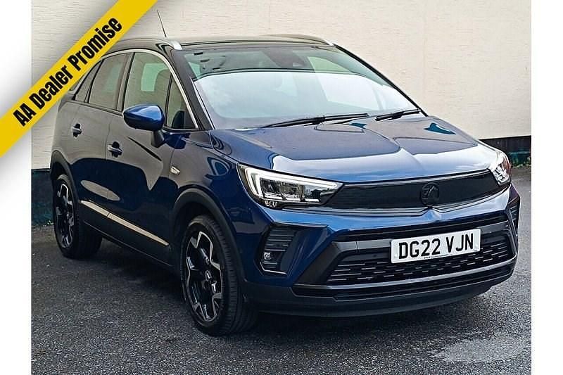 Used Vauxhall Crossland Ultimate 2022 Blue SUV