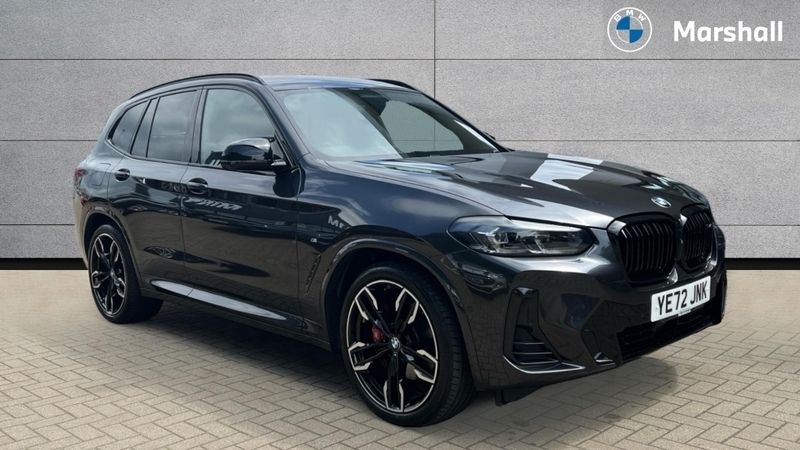 Grey Used 2022 BMW X3 M Sport SUV | £47,238 (Expensive) - Image 1/4