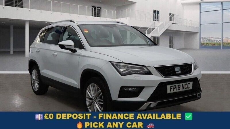 White Used 2018 Seat Ateca XCELLENCE SUV | £12,549 (Fair price) - Image 1/4