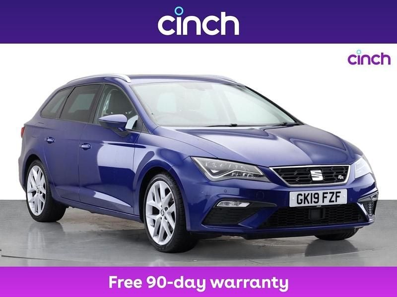 Blue Used 2019 Seat Leon FR Estate | £9,499 (Good price) - Image 1/3