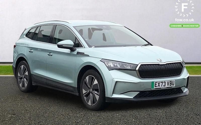 Silver Used 2023 Skoda Enyaq iV Loft SUV | £21,999 (Fair price) - Image 1/3
