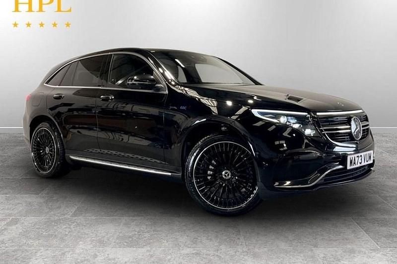 Used Mercedes EQC400 AMG Line Premium Plus 300 kW (408 HP) 2023 Black SUV