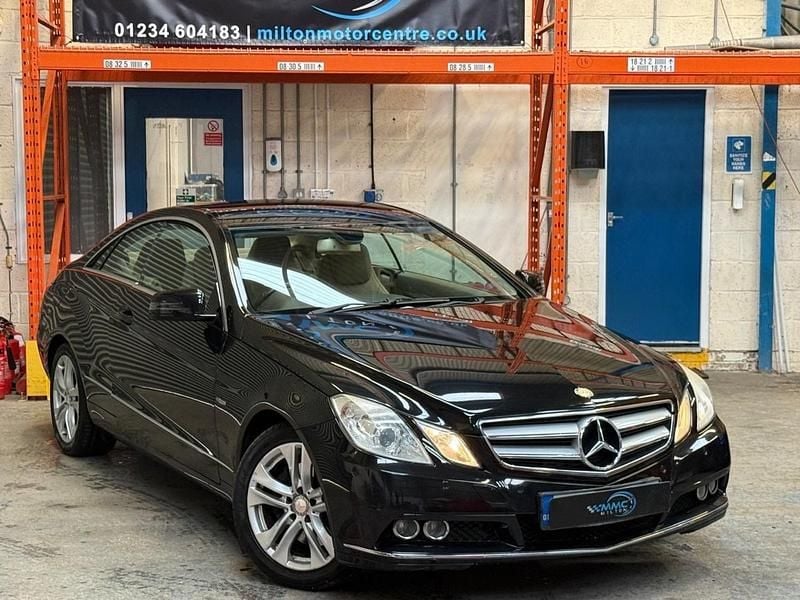 Used Mercedes E350 SE 2010 Black Coupe