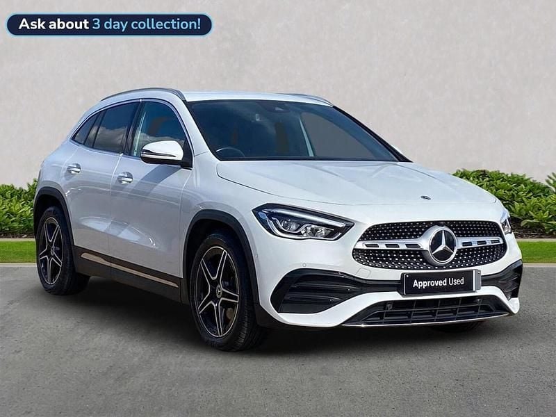 White Used 2023 Mercedes GLA200 AMG Line Premium SUV | £29,299 (A bit pricey) - Image 1/4