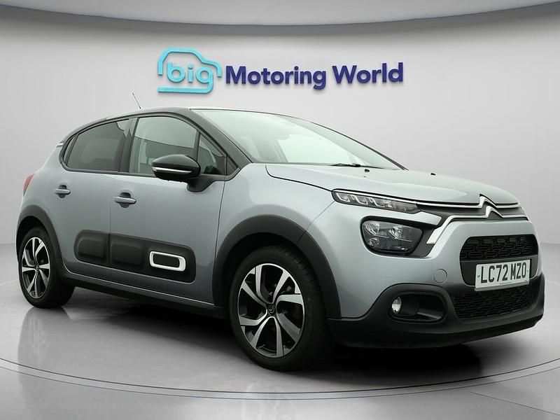 Grey Used 2022 Citroën C3 PureTech Hatchback | £11,917 (Good price) - Image 1/4