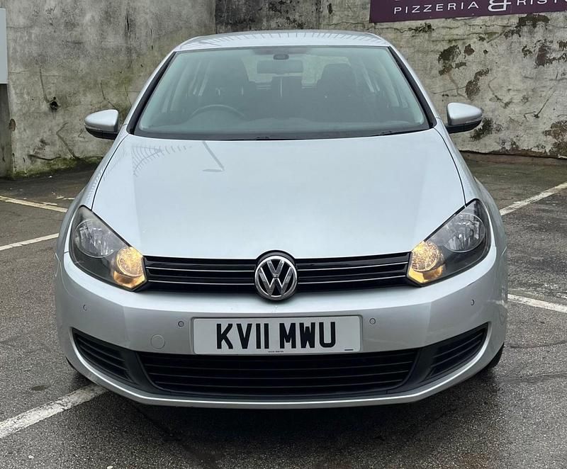 Used VW Golf VI Match 105 HP (77 kW) 2011 Silver Hatchback