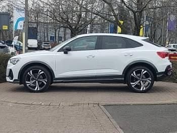 Used Audi Q3 Black Edition 150 HP (110 kW) 2024 White SUV