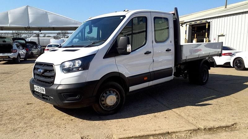 Used Ford Transit 130 HP (95 kW) 2020 White Cabriolet