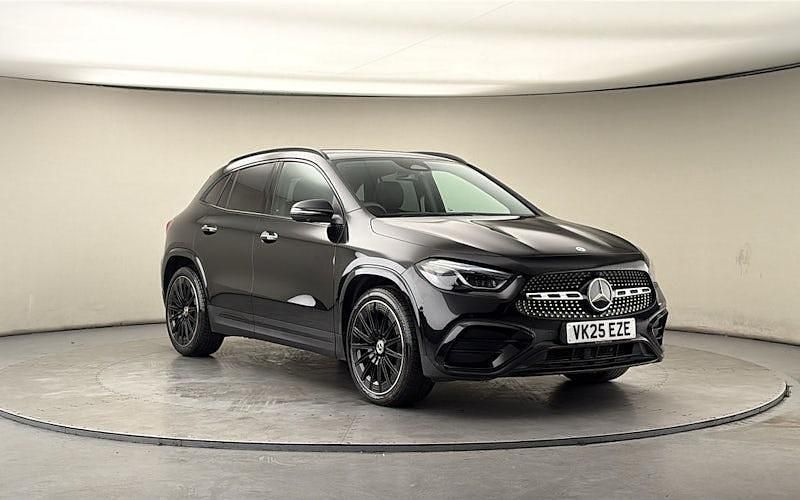 Used Mercedes GLA200 AMG line 150 HP (110 kW) 2025 Cosmos black SUV