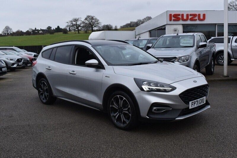 Silver Used 2021 Ford Focus Active X Estate | £14,964 (Good price) - Image 1/3