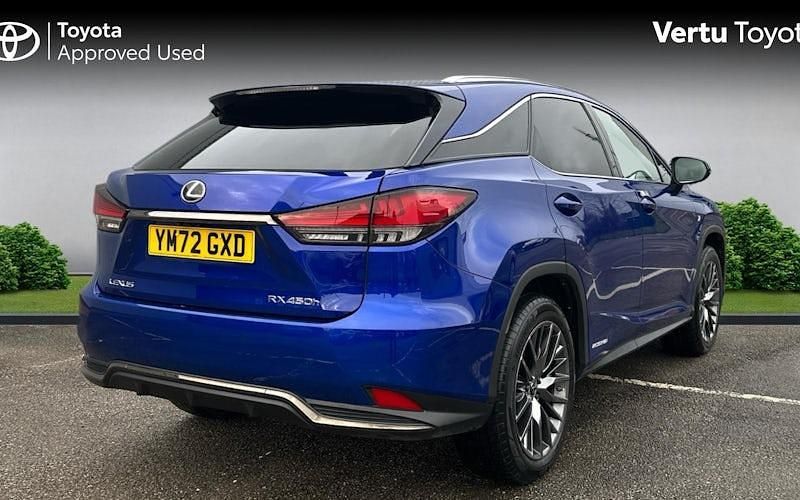Used Lexus RX450h Sport Line 313 HP (230 kW) 2022 Blue SUV