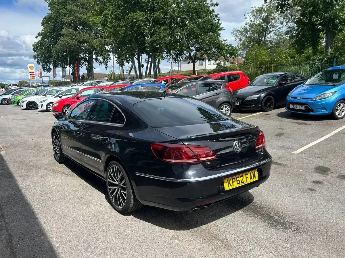 Used VW CC GT 170 HP (125 kW) 2012 Black Sedan