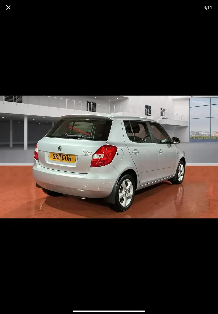 Used Skoda Fabia SE 2011 Silver Hatchback
