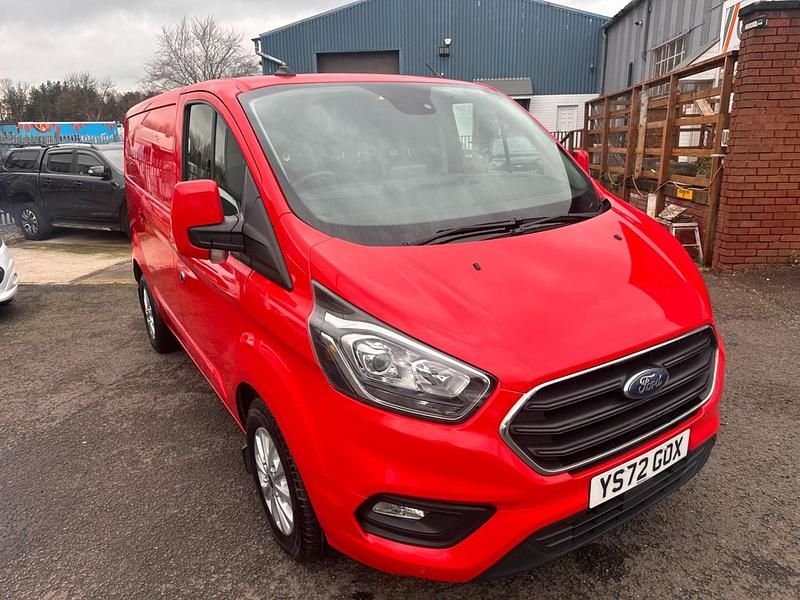 Used Ford Transit Custom Limited 130 HP (95 kW) 2022 Red Van