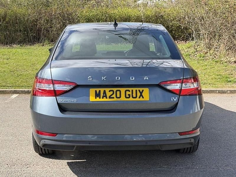 Used Skoda Superb SE Technology 218 HP (160 kW) 2020 Grey Hatchback