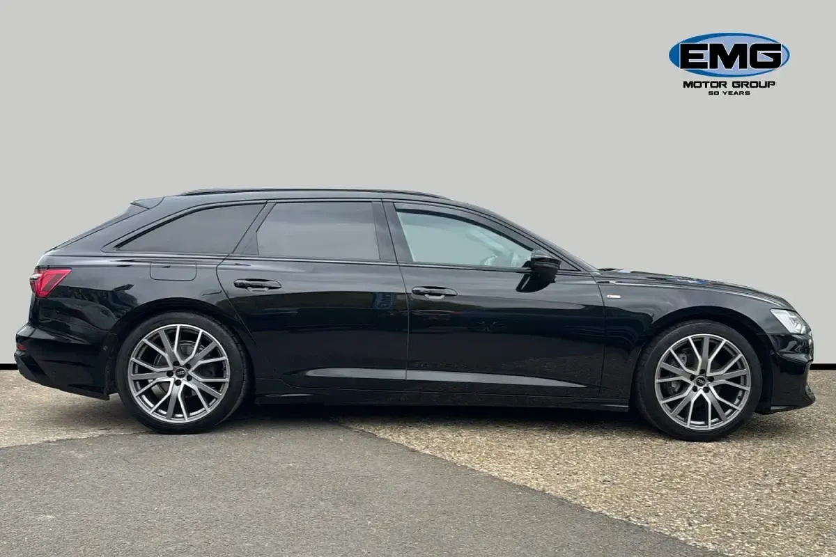 Used Audi A6 Black Edition 204 HP (150 kW) 2023 Black Estate
