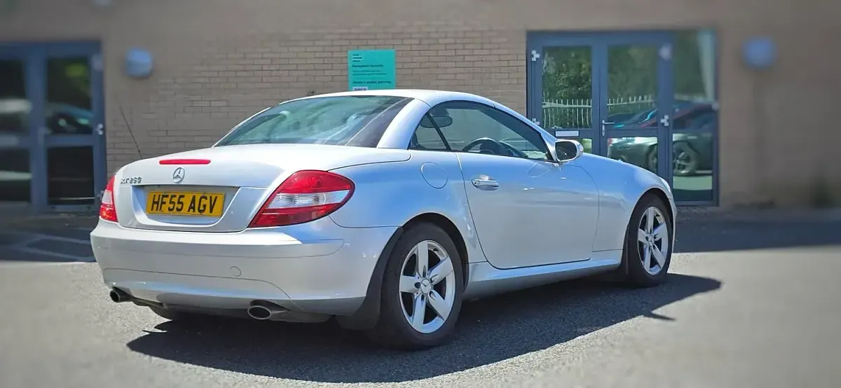Used Mercedes SLK280 2005 Silver Cabriolet