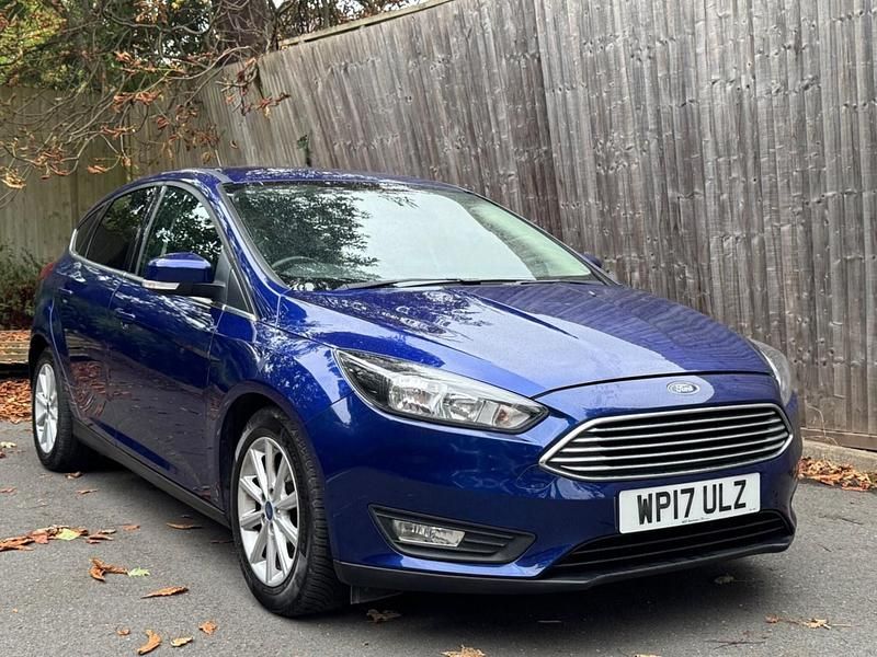 Blue Used 2017 Ford Focus Zetec Hatchback | £2,999 - Image 1/4